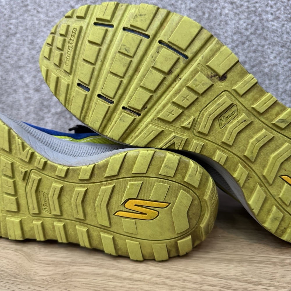 SKECHERS Go Run Pulse Trail Ultra Blue Men's Size 13 Sneakers 220149 Hiking - Picture 11 of 16